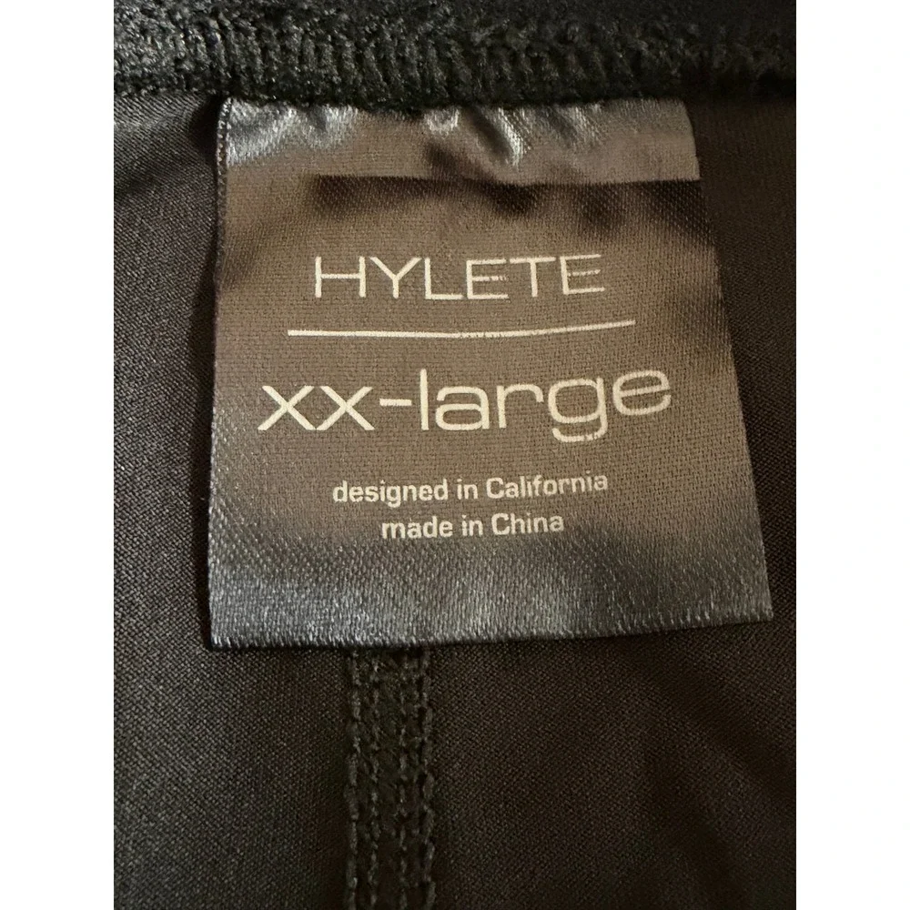 Men's Hylete Long Pull On Athletic Pants Size‎ XXL  Black Training Athleisure